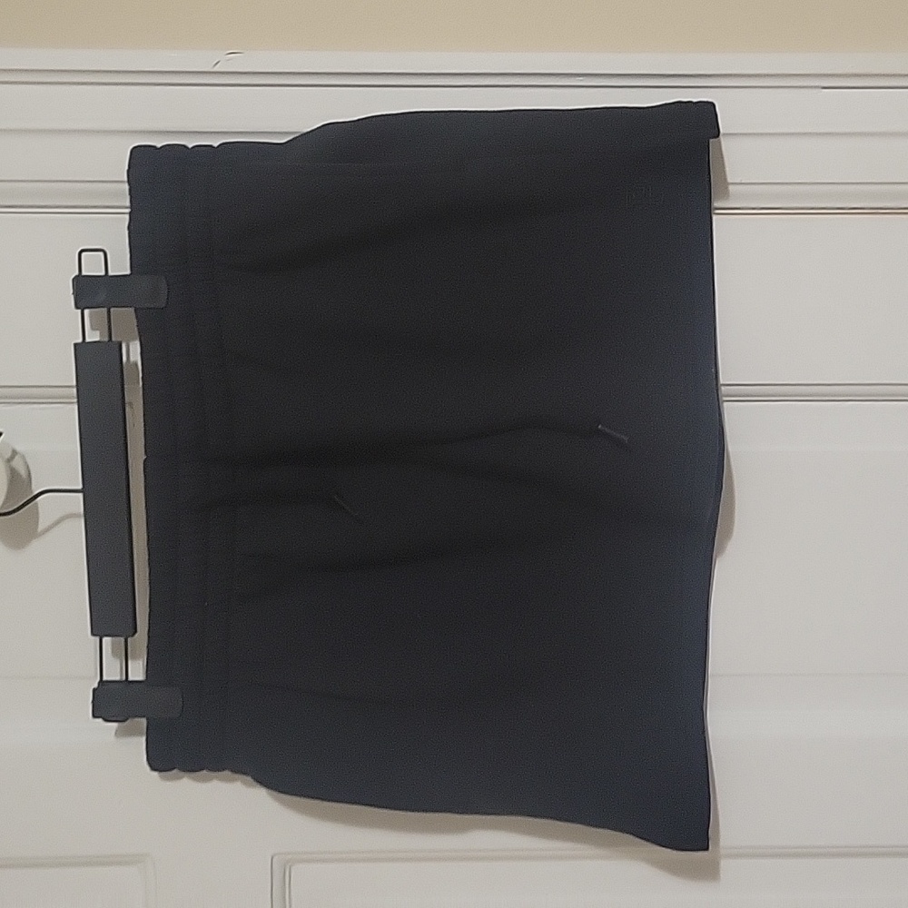 PINK Victoria Secret Black Drawstring Mini Skirt in size medium